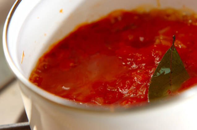 ペンネアラビアータの作り方の手順3