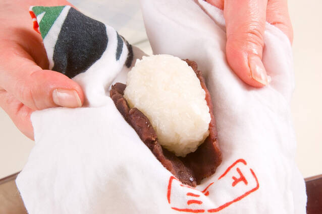 お手軽三色おはぎの作り方の手順6