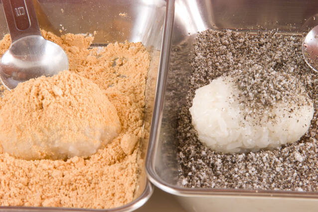 お手軽三色おはぎの作り方の手順5