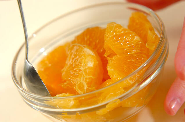 フルーツ・甘夏の作り方の手順1