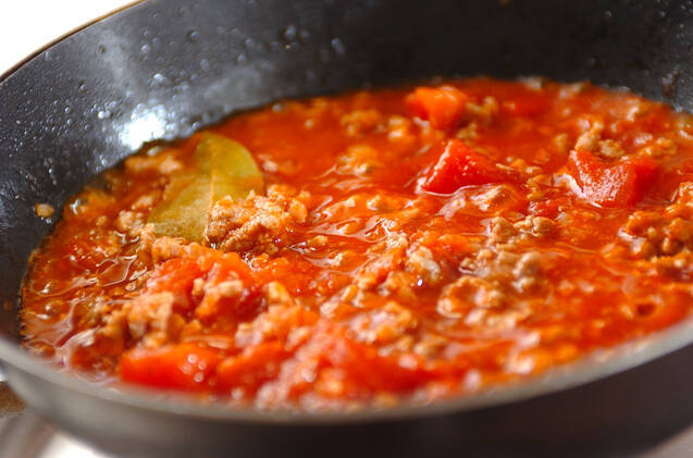 ミートソースコロッケの作り方の手順1