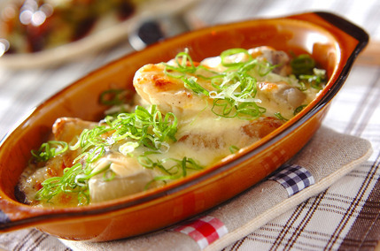 おでんのみそチーズグラタン