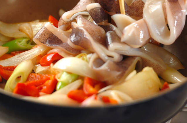 イカのサッとマヨ炒めの作り方の手順6