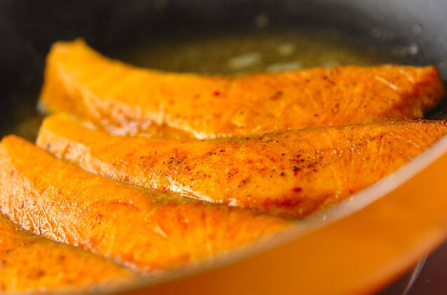 サーモンのカレームニエルの作り方の手順7