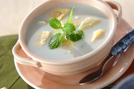 タピオカココナッツのデザート