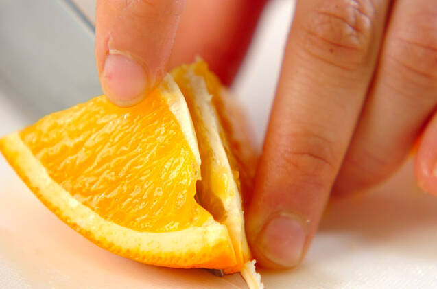 フルーツのデザートの作り方の手順1