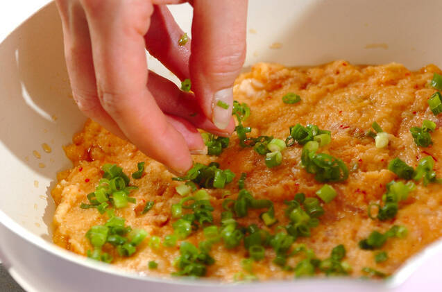 ポテトキムチお焼きの作り方の手順6