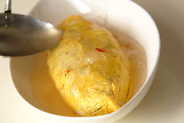 あんかけオムライスの作り方の手順5