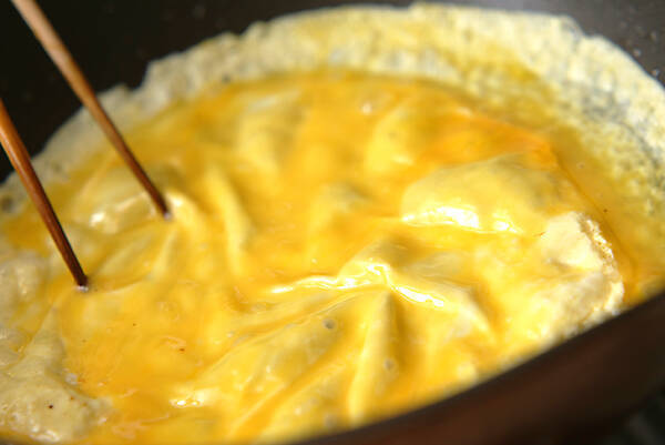 あんかけオムライスの作り方の手順3