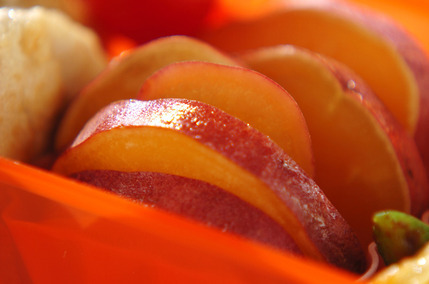 サツマイモのレモン煮