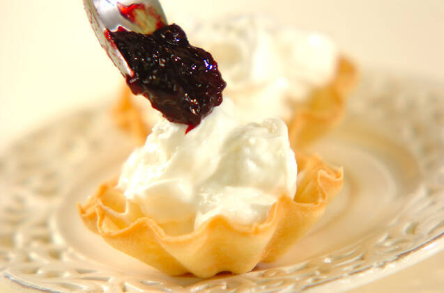 マシュマロヨーグルトタルトの作り方の手順4