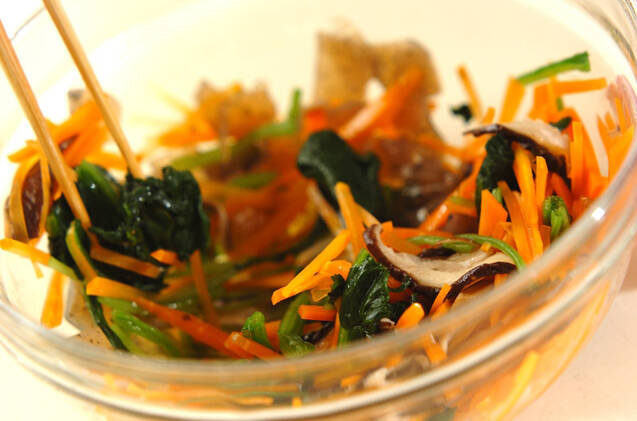 ホウレン草の白和えの作り方の手順5