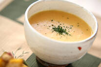ニンジンの豆乳ポタージュ