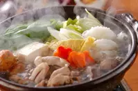 野菜の旨味たっぷり！鶏ちゃんこ鍋