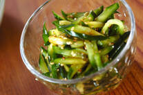 時短で簡単！パリパリきゅうりの無限ナムル