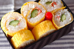 薄焼き卵巻き寿司
