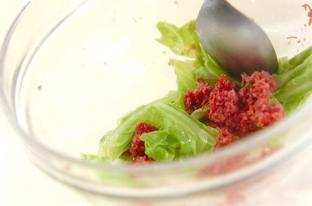 コンビーフキャベツの作り方の手順2