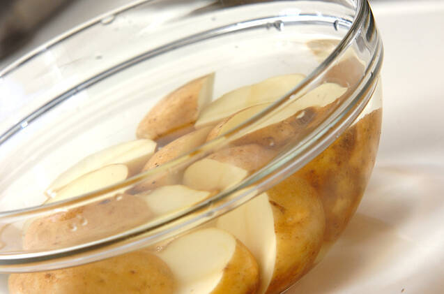 ジャガイモのほっくり煮の作り方の手順1