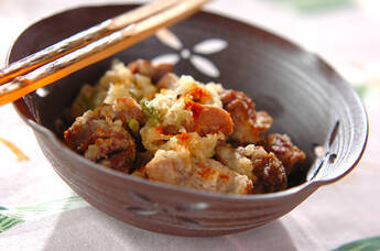 砂肝みぞれ和え