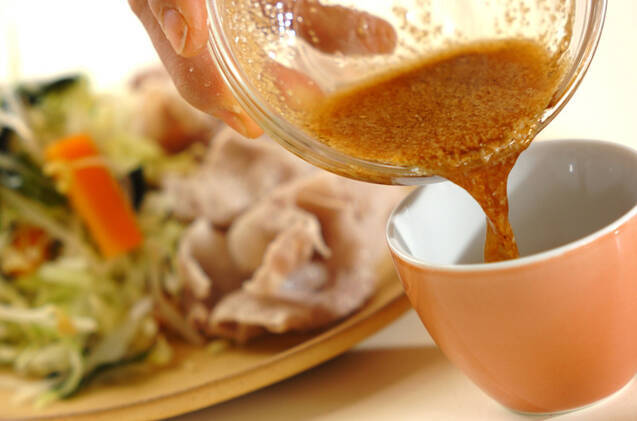 ゆで豚と野菜のサラダ仕立ての作り方の手順9