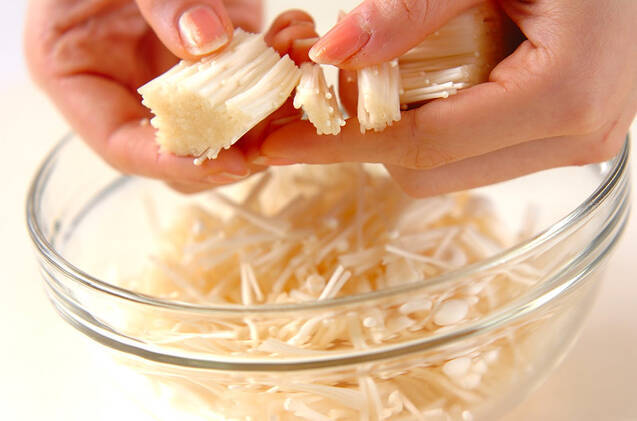 ナメタケ奴の作り方の手順1