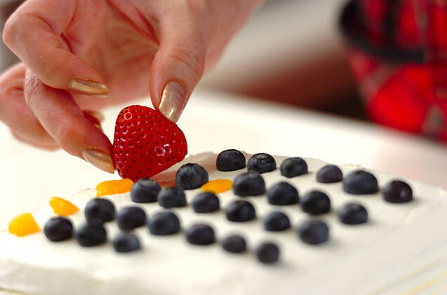 クリスマスカレンダーケーキの作り方の手順9