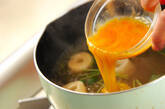 かき玉汁の作り方5