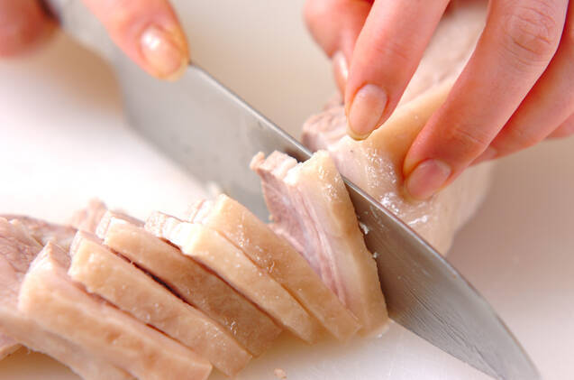 豚肉と野菜の炒め物の作り方の手順1