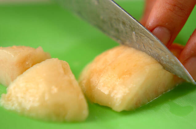 簡単！桃を使ったカプレーゼ 旬の旨味をたのしむ by増田 知子さんの作り方の手順1