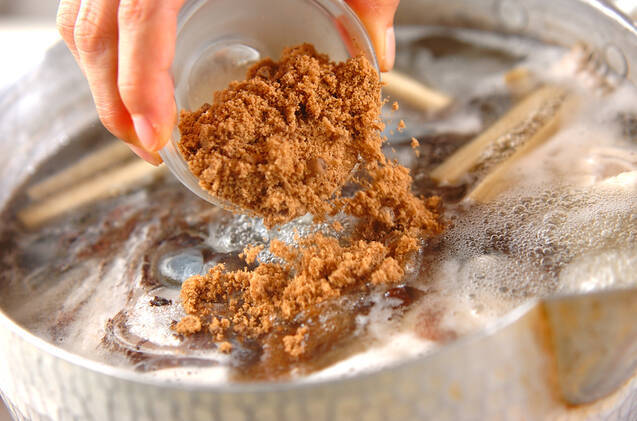 鯛のあら炊きの作り方の手順6