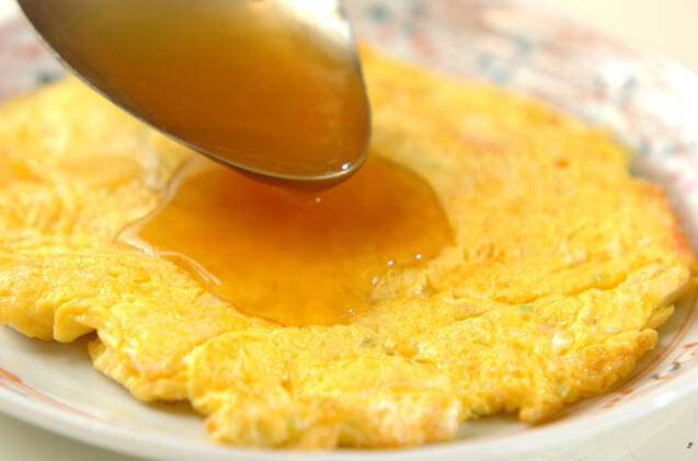 ふんわりカニタマの作り方の手順7