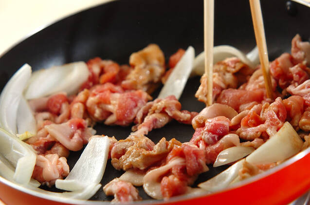 豚ニラ炒めの作り方の手順6