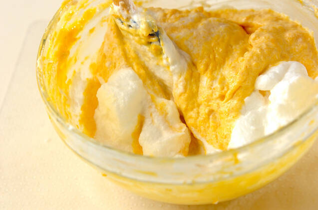 パンプキンシフォンケーキの作り方の手順6