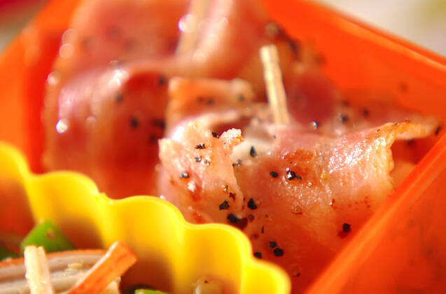 ベーコン巻きレンコン