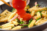 マカロニのケチャップ炒めの作り方5