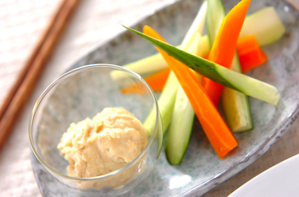 クリーミーみそディップ