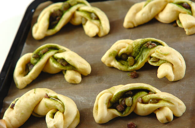 春色★抹茶と豆乳パンの作り方の手順10