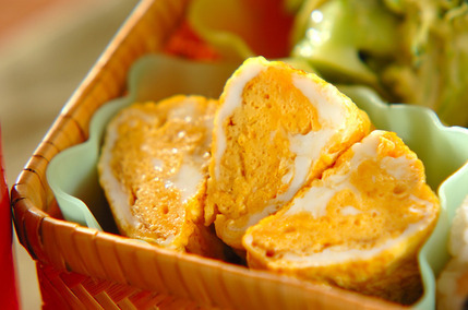 ユズコショウ入り卵焼き