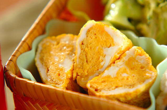 ユズコショウ入り卵焼き