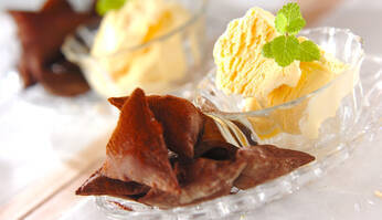 揚げラビオリデザート