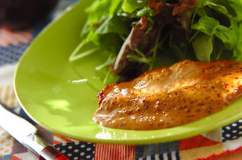 豚肉ソテークリームソース