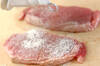 豚肉ソテークリームソースの作り方の手順3