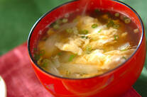 ふんわり卵のかきたま汁