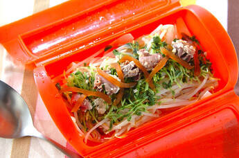 モヤシのレンジ蒸し