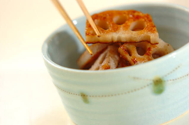 レンコンのシンプル炒めの作り方の手順3