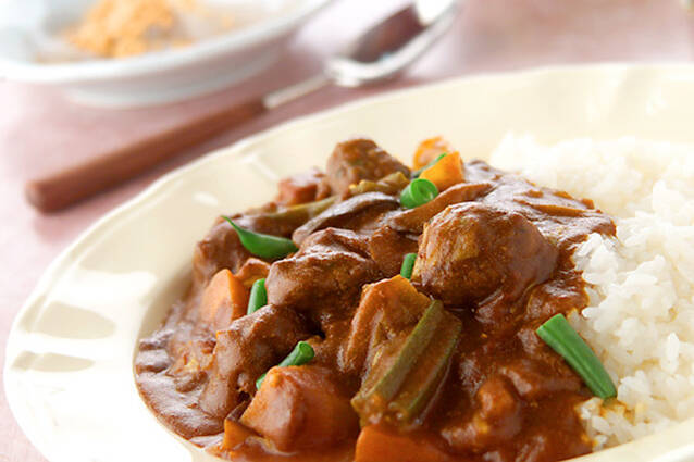 肉団子入り野菜カレー