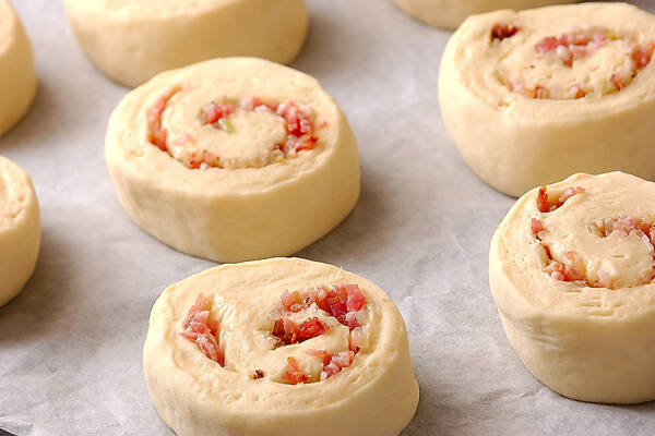 オニオンベーコンパンの作り方の手順12