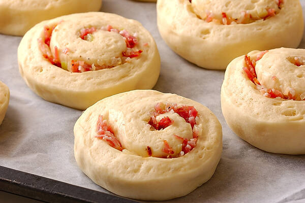 オニオンベーコンパンの作り方の手順12