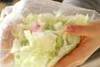 キャベツのもみ漬けの作り方の手順5