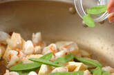 タケノコとエビの春パスタの作り方7